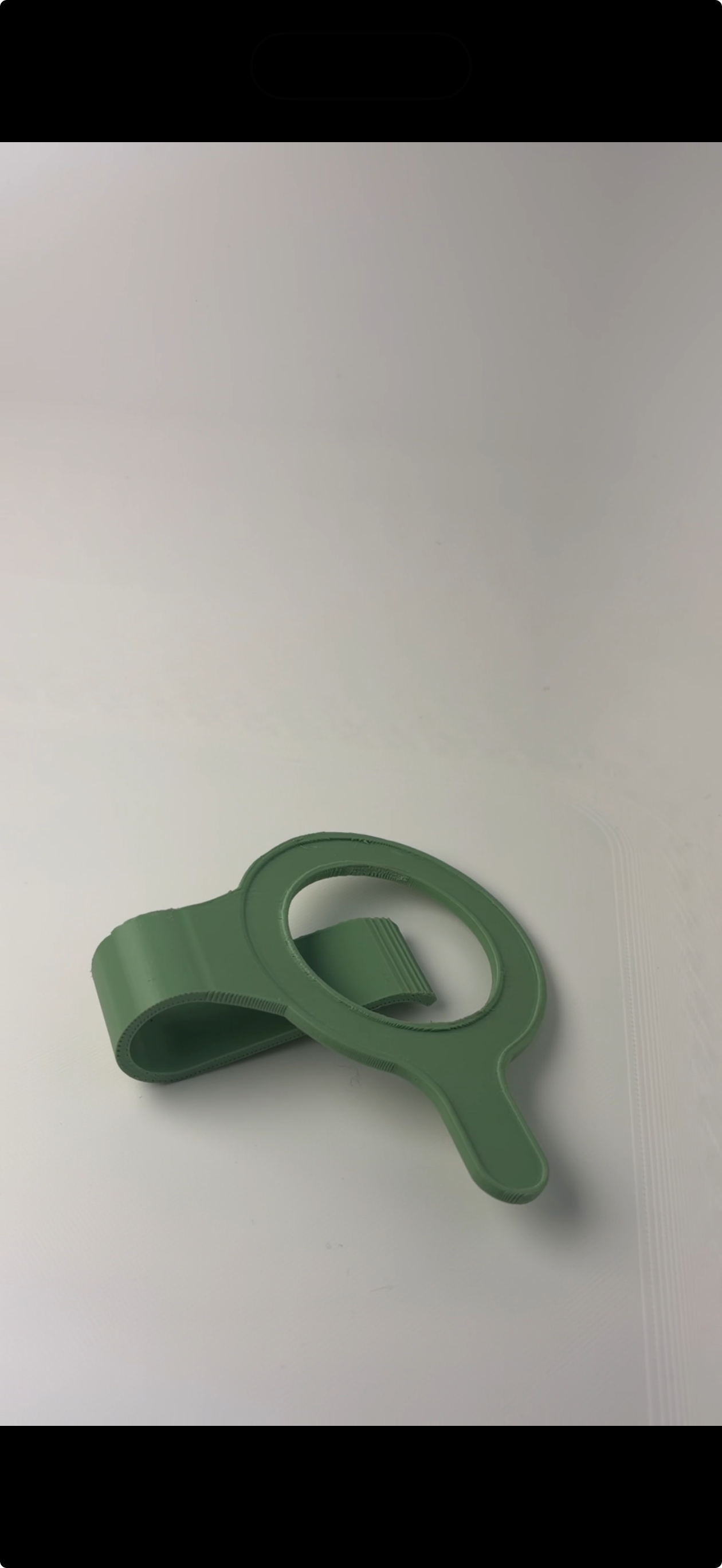Magsafe car sun visor clip